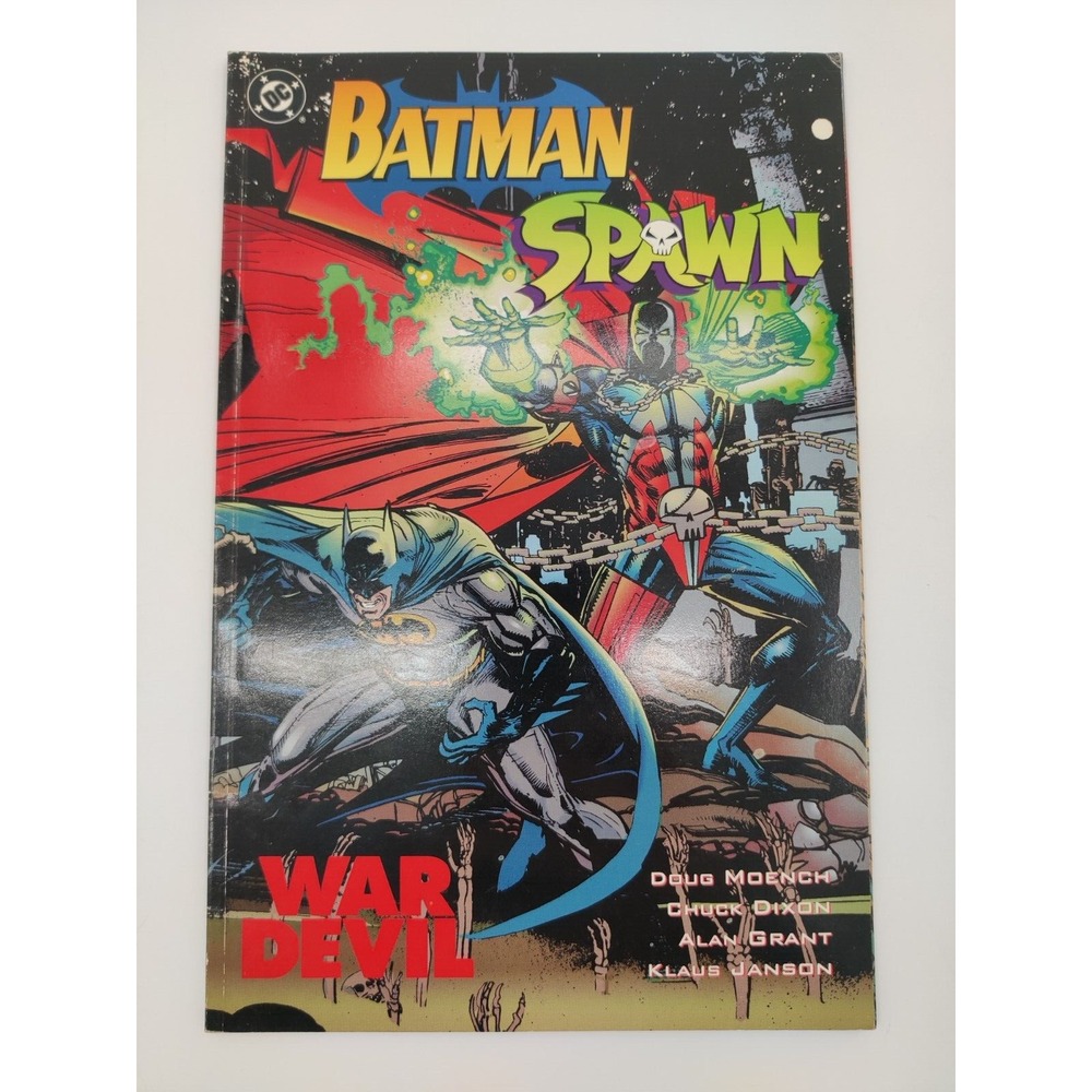Batman Spawn War Devil DC Image Graphic Novel 1994 McFarlane Dixon Grant Janson